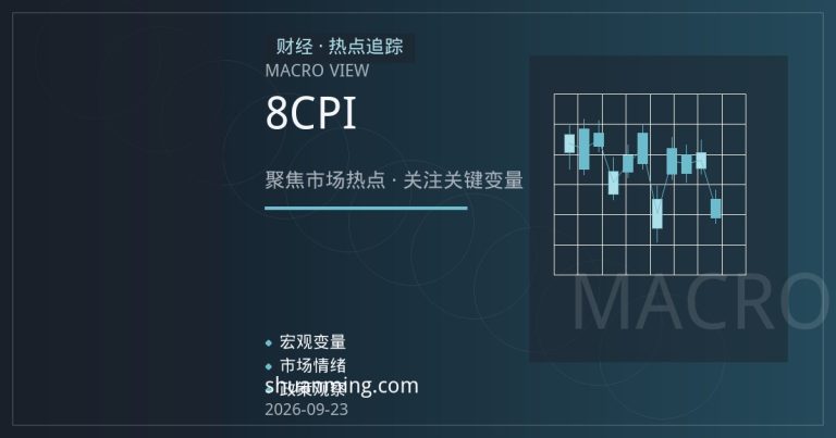 英国8月CPI数据与英央行利率路径观察：服务业通胀黏性下的英镑与国债收益率联动