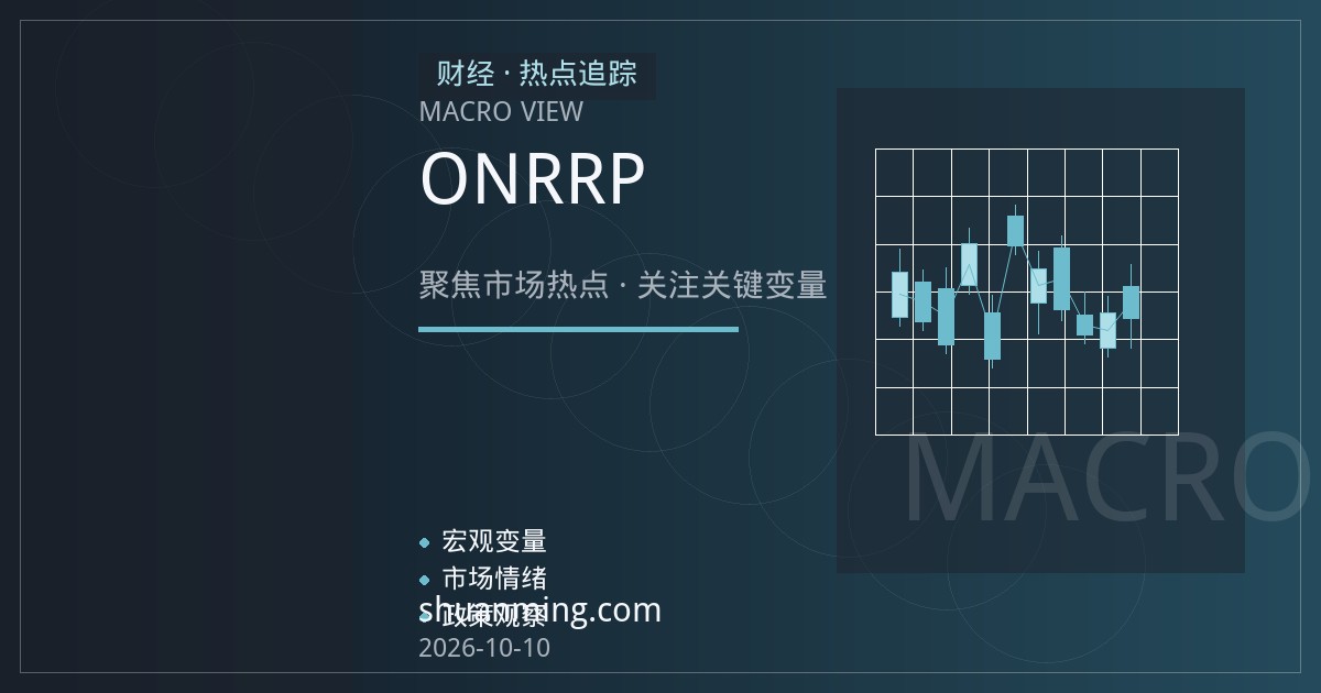 美联储缩表与ON RRP余额回落：美元流动性边际收紧的传导链条